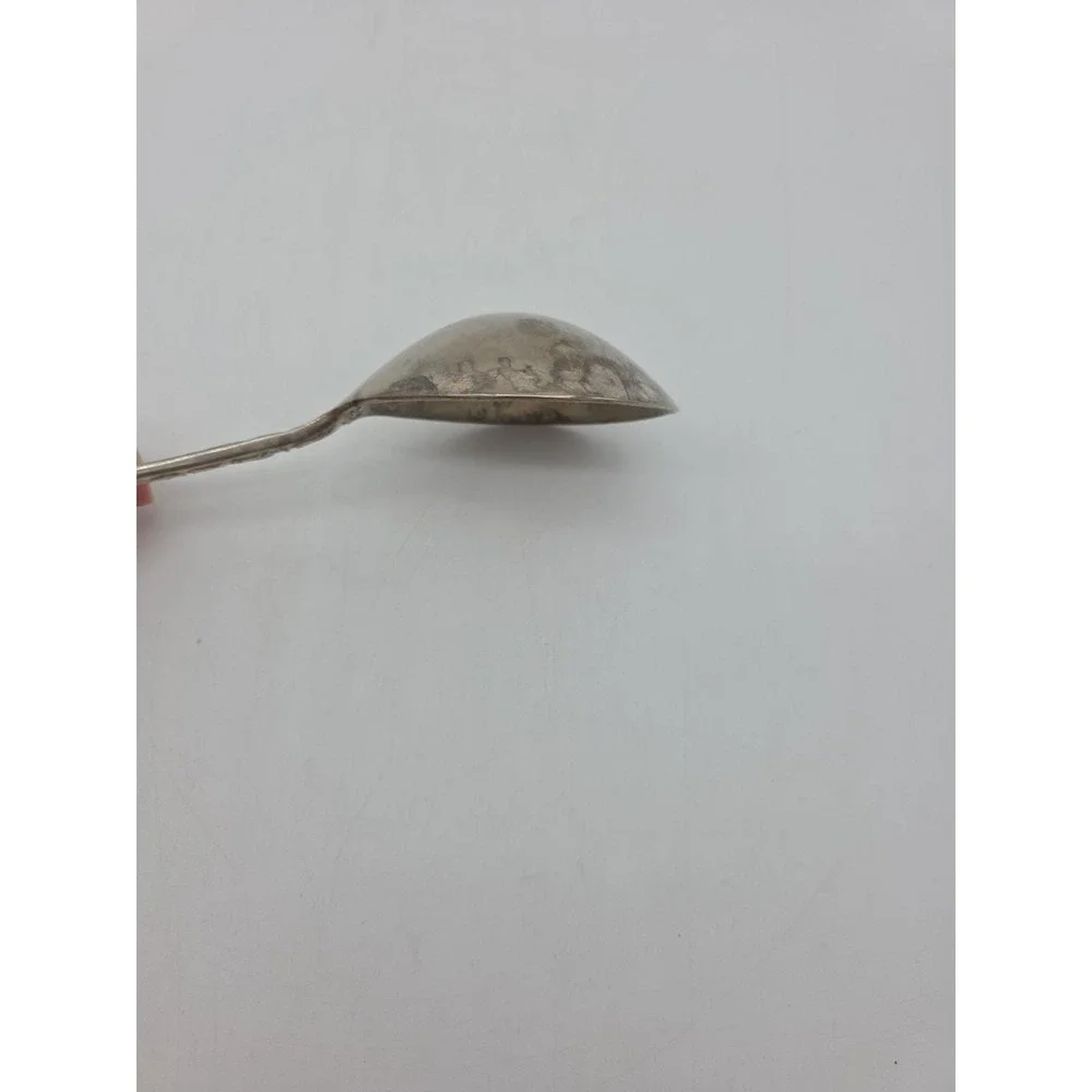 Vintage WM Rogers & Son Serving Spoon Enchanted Rose Punch Or Gravy Ladle 11